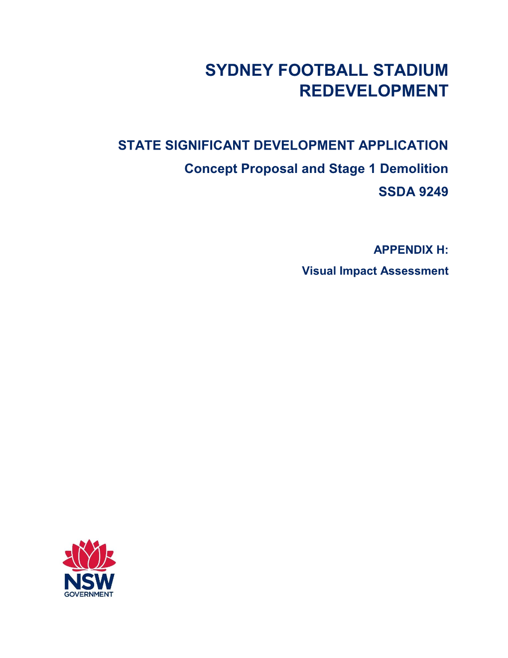 Sydney Football Stadium Redevelopment