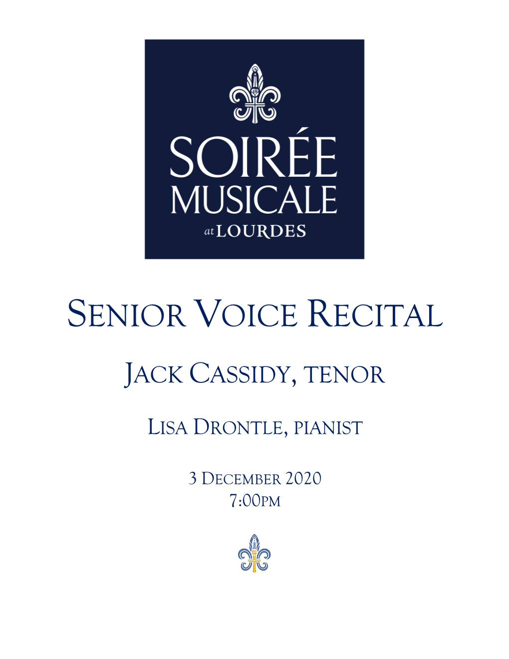 Senior Voice Recital