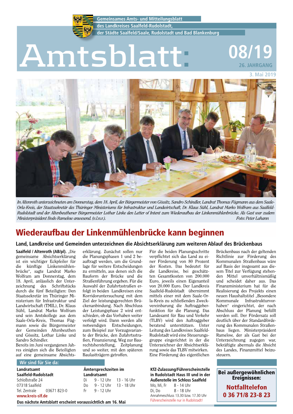 Amtsblatt 08 2019