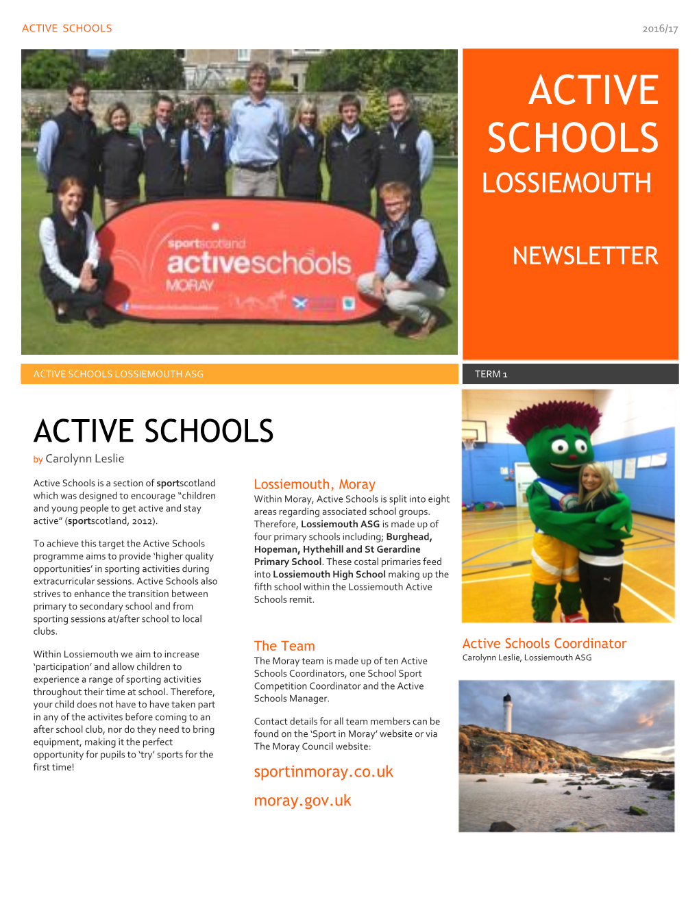 Active Schools 2016/17