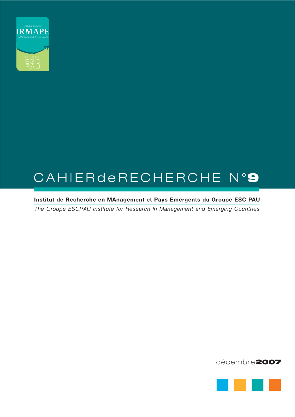 Cahier Recherche A4-9