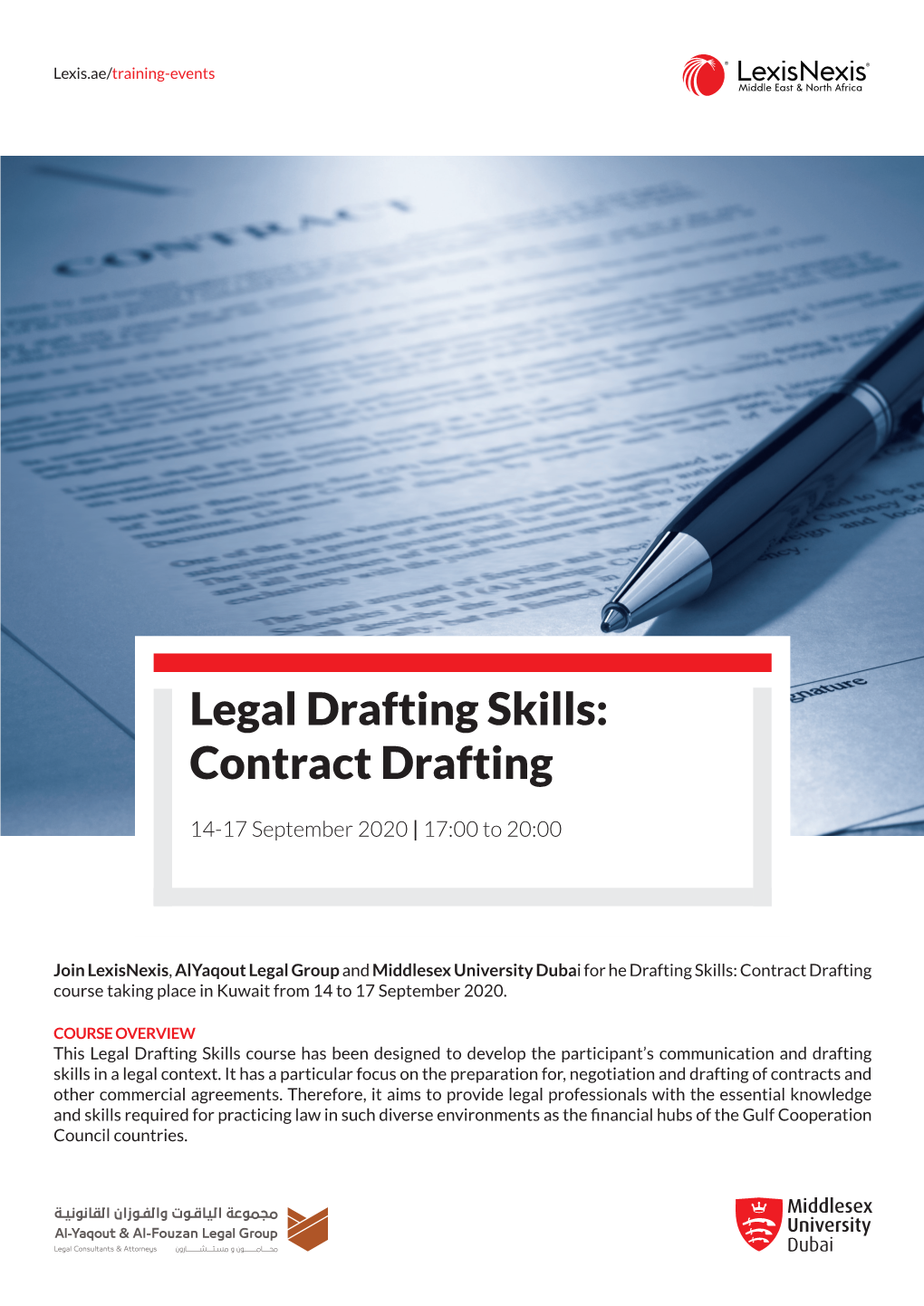 Legal Drafting Skills: Contract Drafting