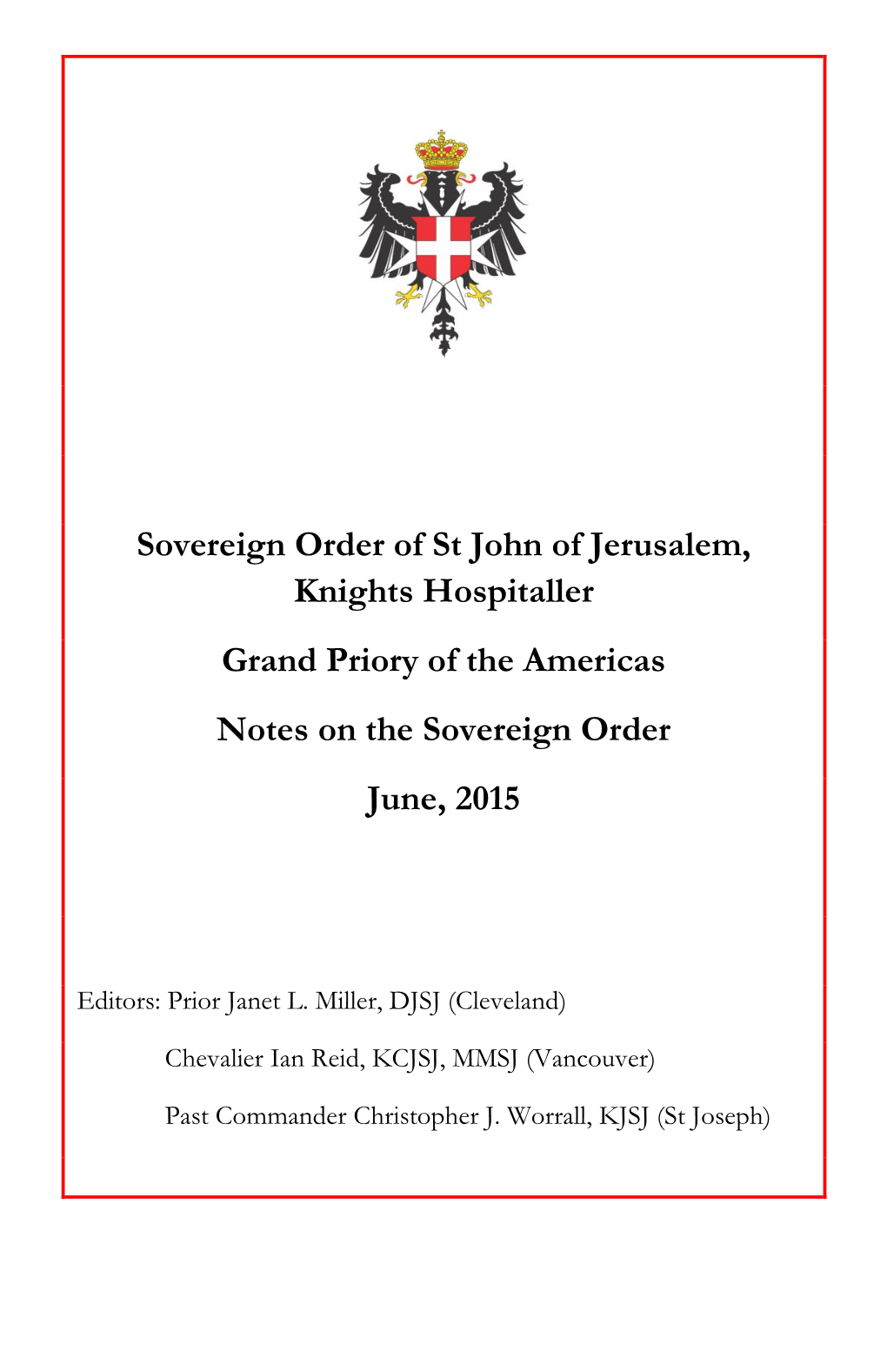 June 2015 SOSJ Background Notes (PDF)