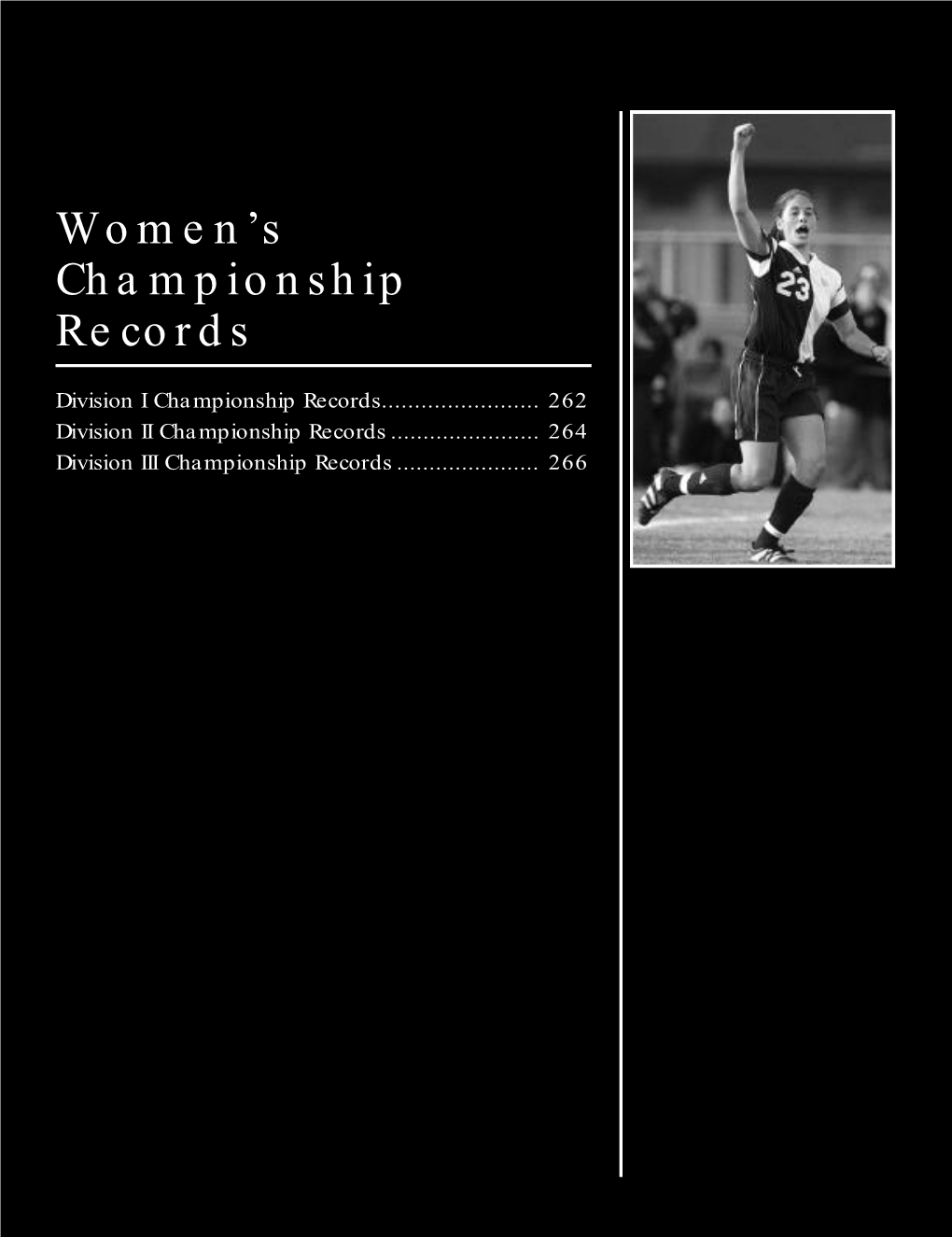 2001 NCAA Soccer Records Book