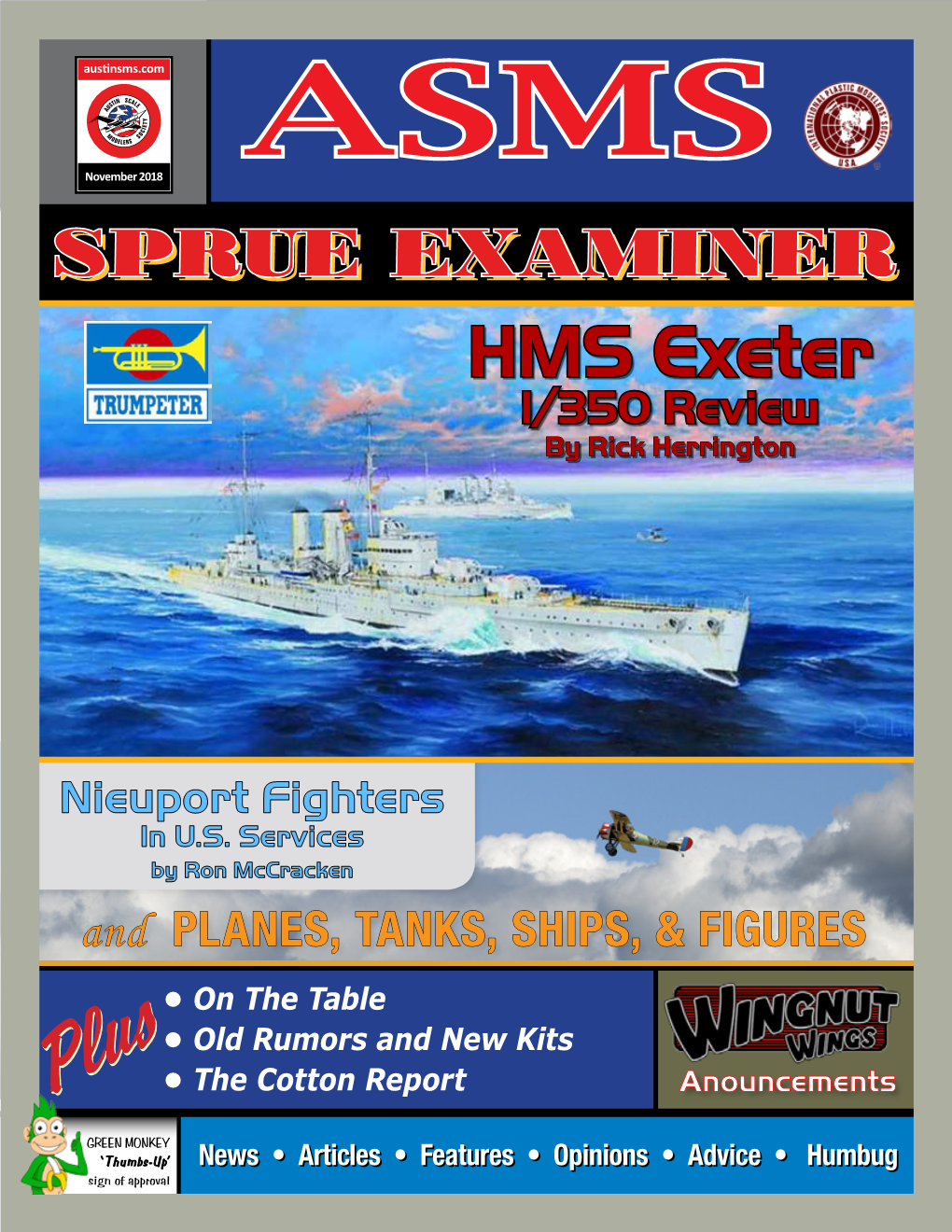 HMS Exeter 1/350 Review by Rick Herrington
