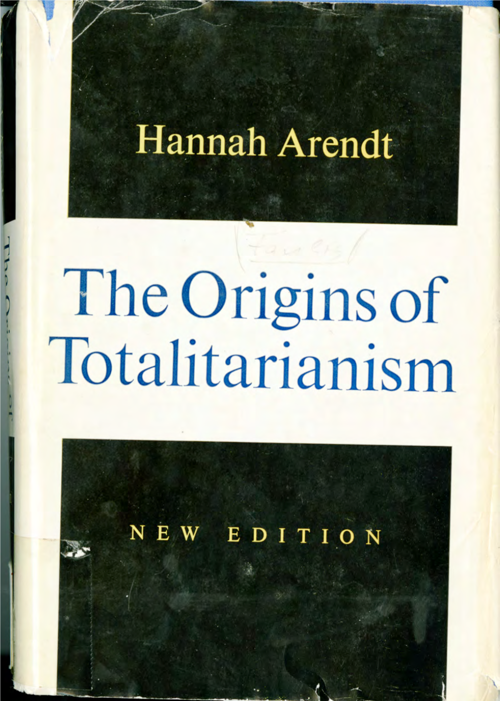 \ the Origins of · Totalitarianism