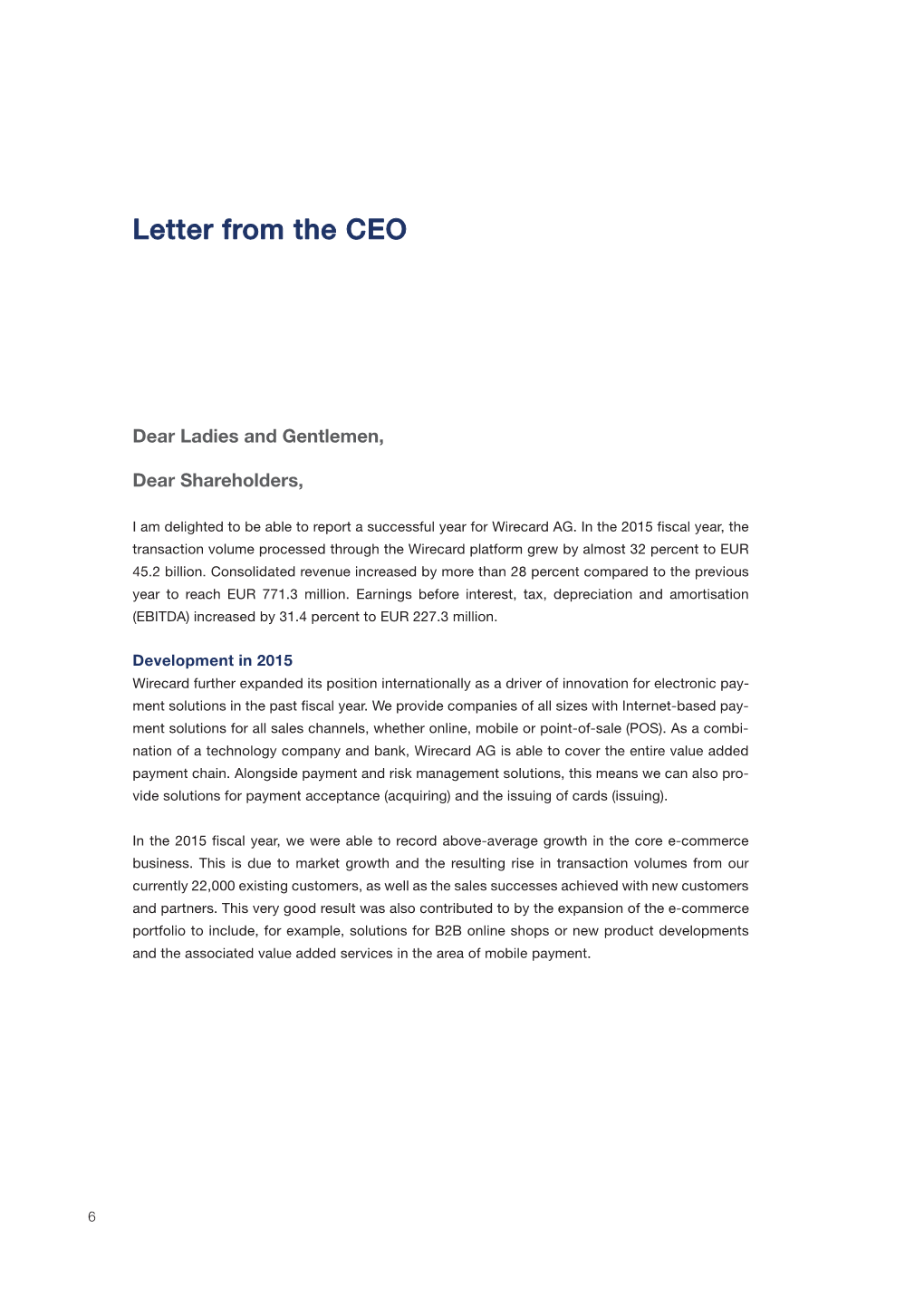 Letter from the CEO (Pdf)