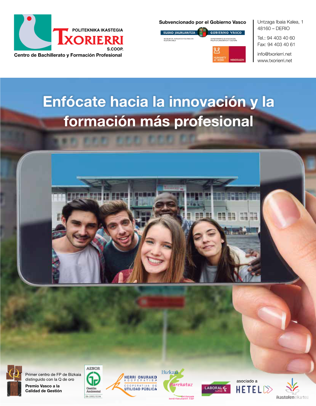 Enfócate Hacia La Innovación Y La Formación Más Profesional