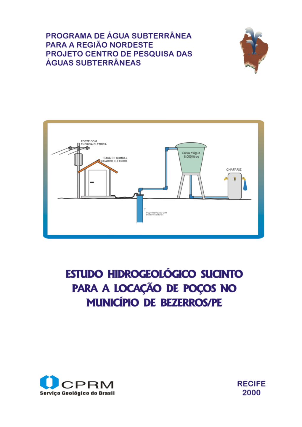 Estudo Hidrogeológico Sucinto Para a Locação De Poços No Município De Bezerros/PE