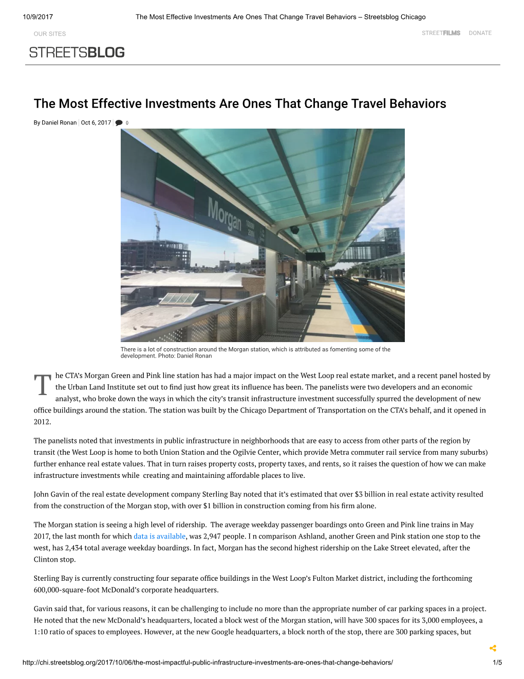 The Most Effective Investments Are Ones That Change Travel Behaviors – Streetsblog Chicago