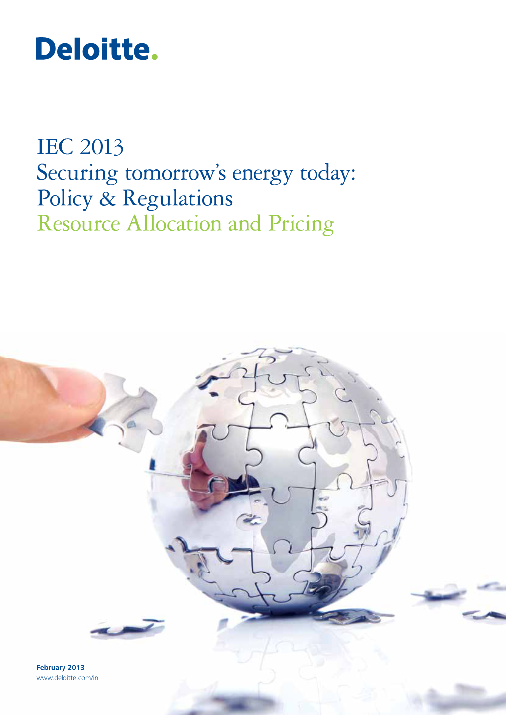 Policy & Regulations Resource Allocation and Pricing