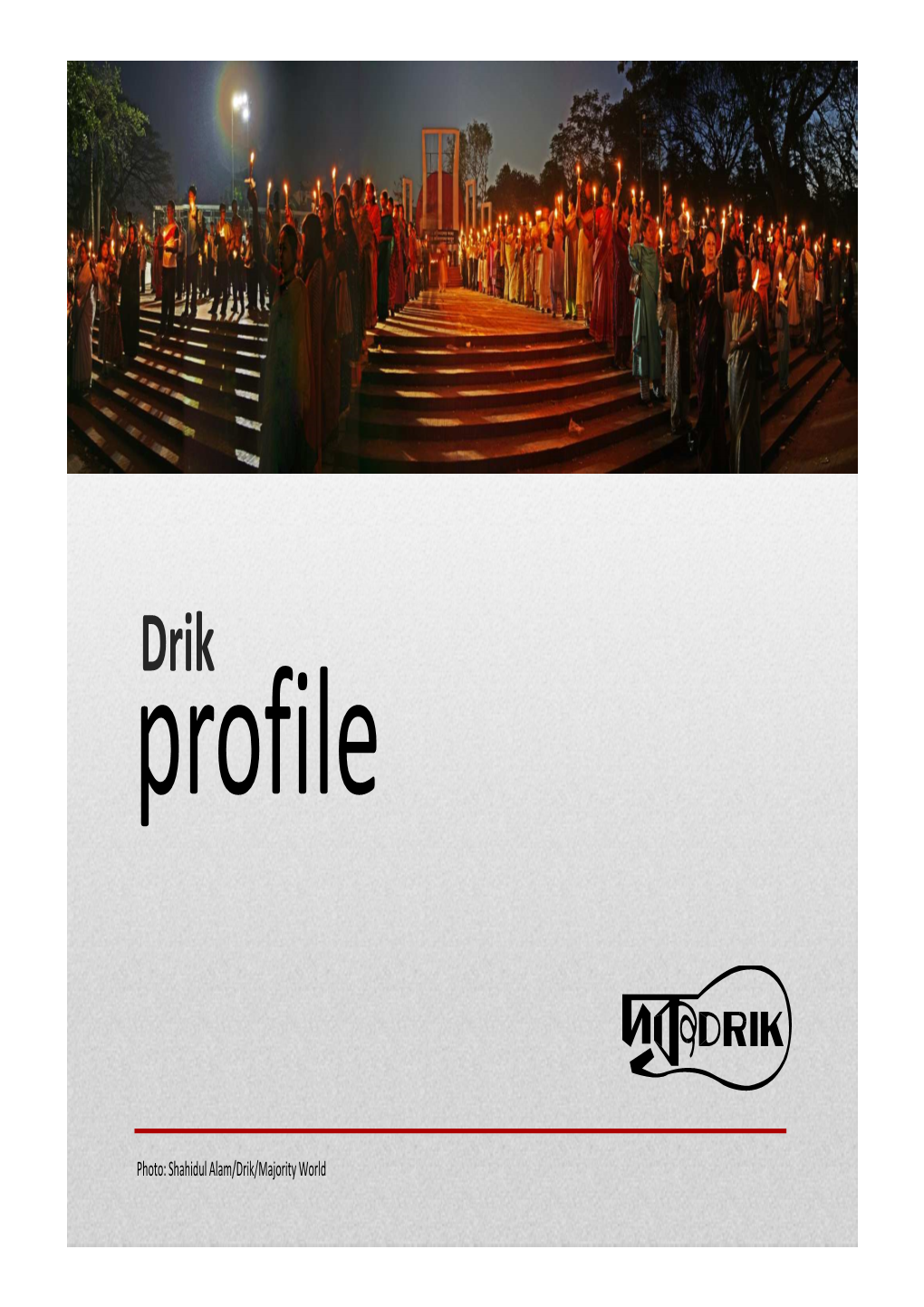 Drik Comm Pack Nov 2012