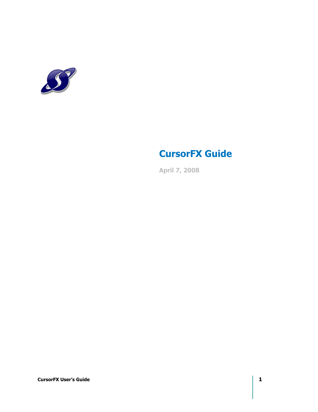 Cursorfx Guide