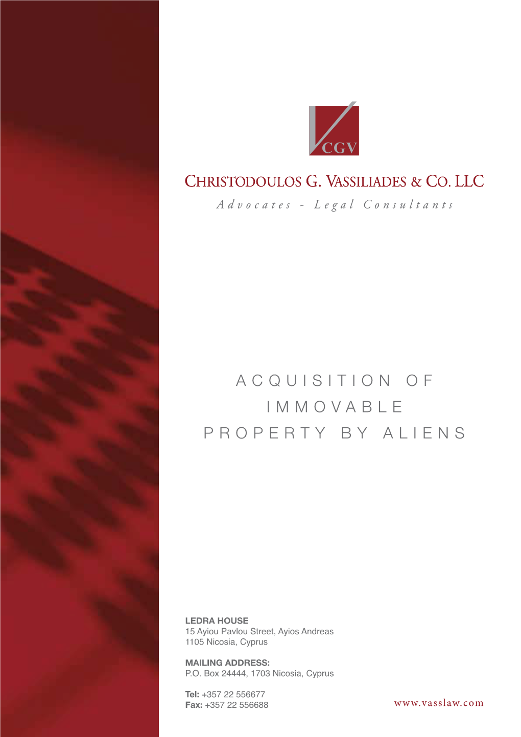 Acquisition of Immovable Property by Aliens