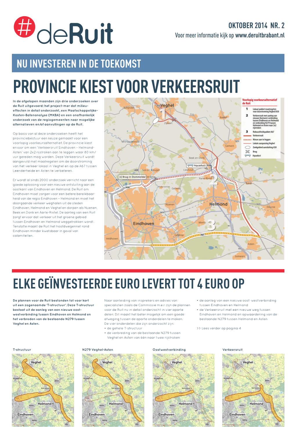 Provincie Kiest Voor Verkeersruit