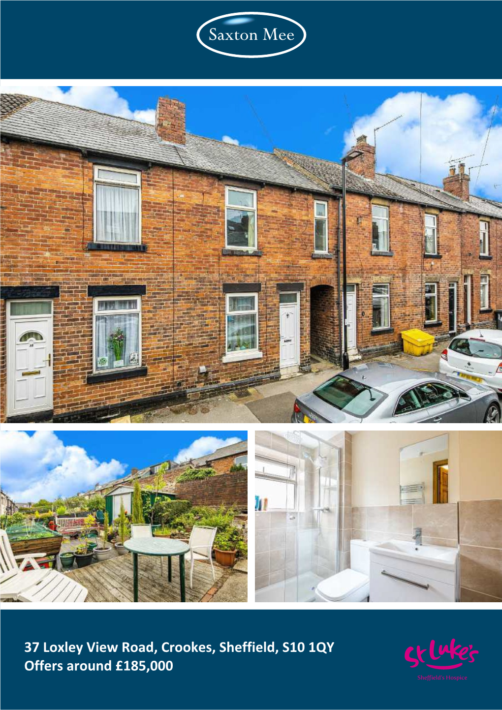 37 Loxley View Road, Crookes, Sheffield, S10 1QY Offers Around £185,000 She Ield’S Hospice 37 Loxley View Road Crookes Offers Around £185,000