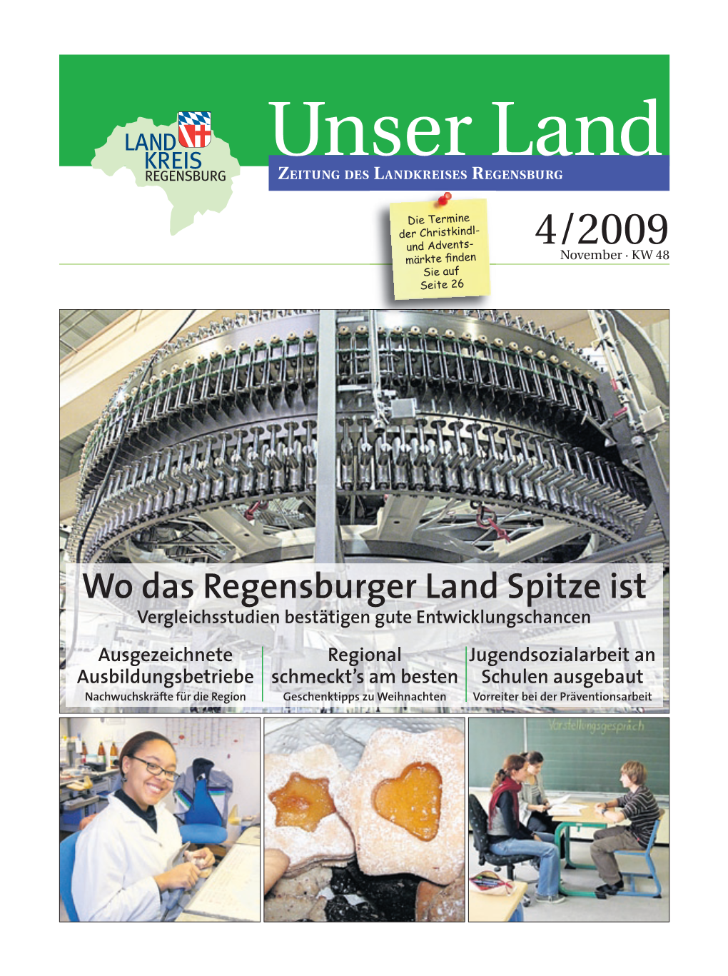 Unser Land ZEITUNG DES LANDKREISES REGENSBURG