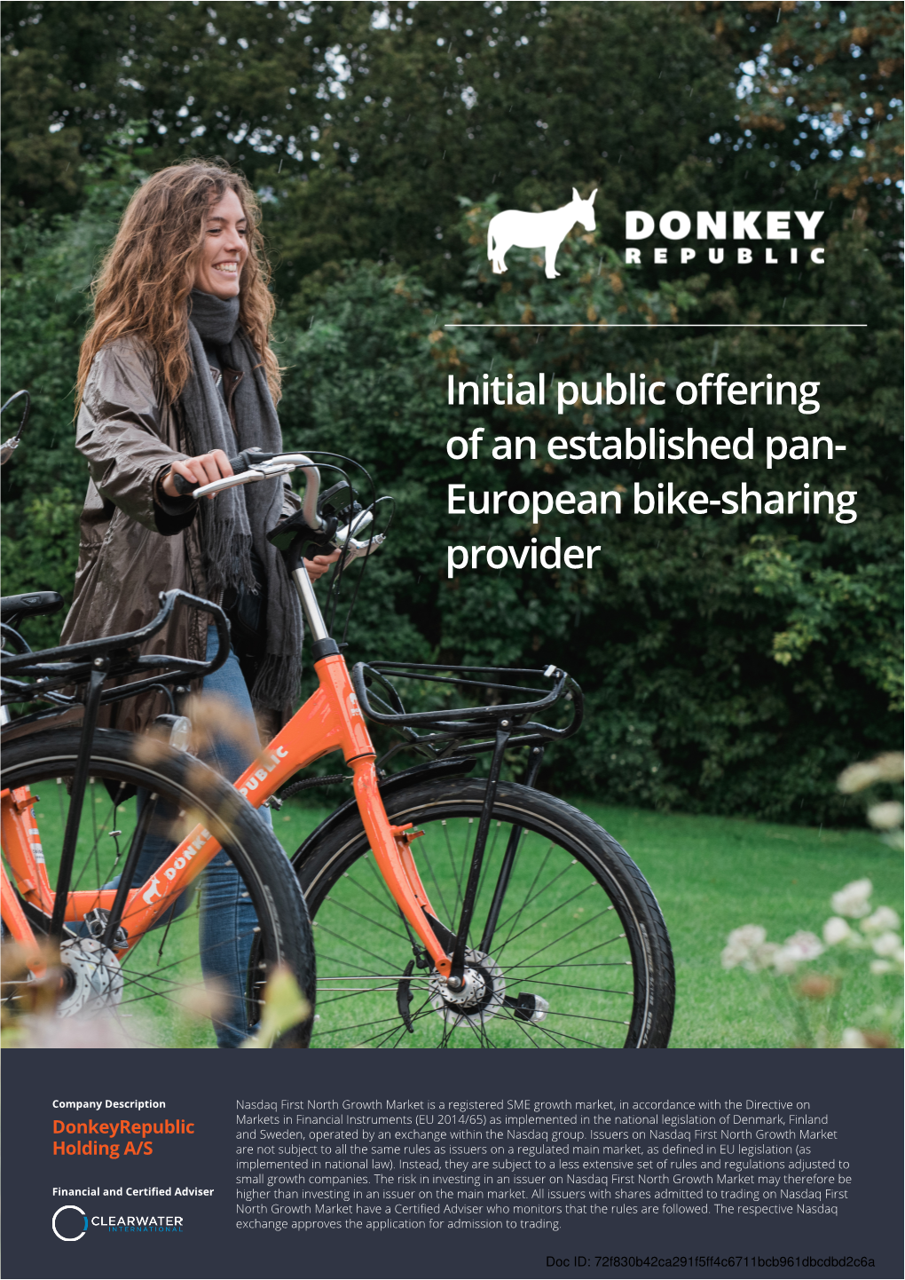 European Bike-Sharing Provider