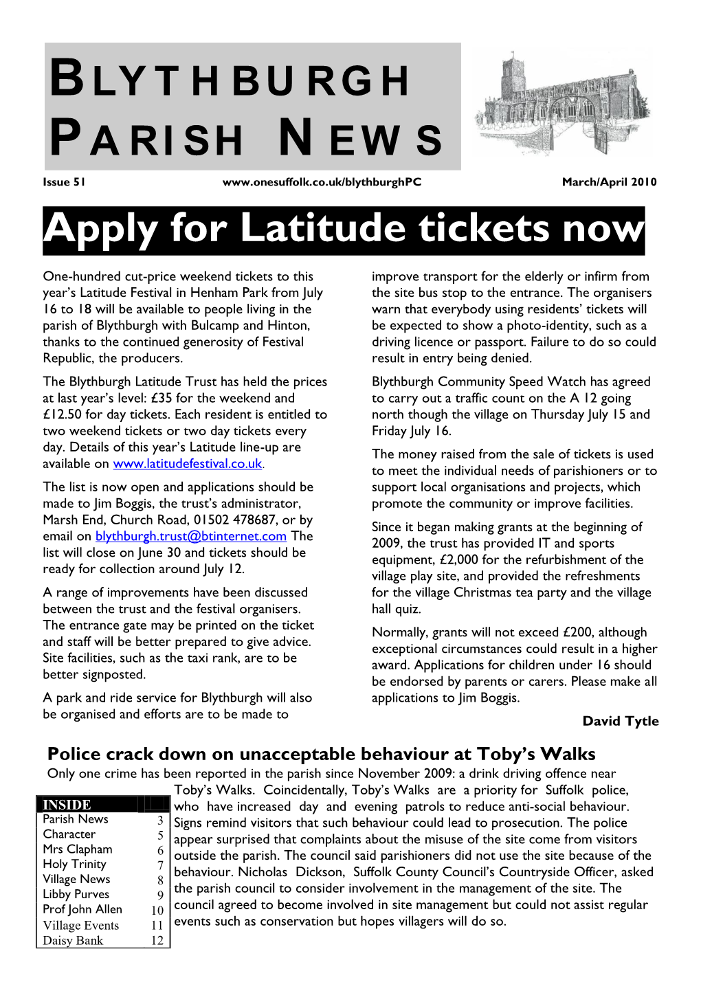 Apply for Latitude Tickets Now