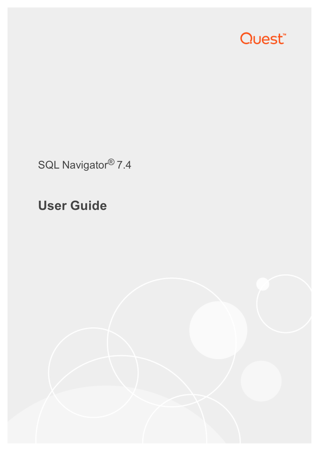 SQL Navigator® 7.4