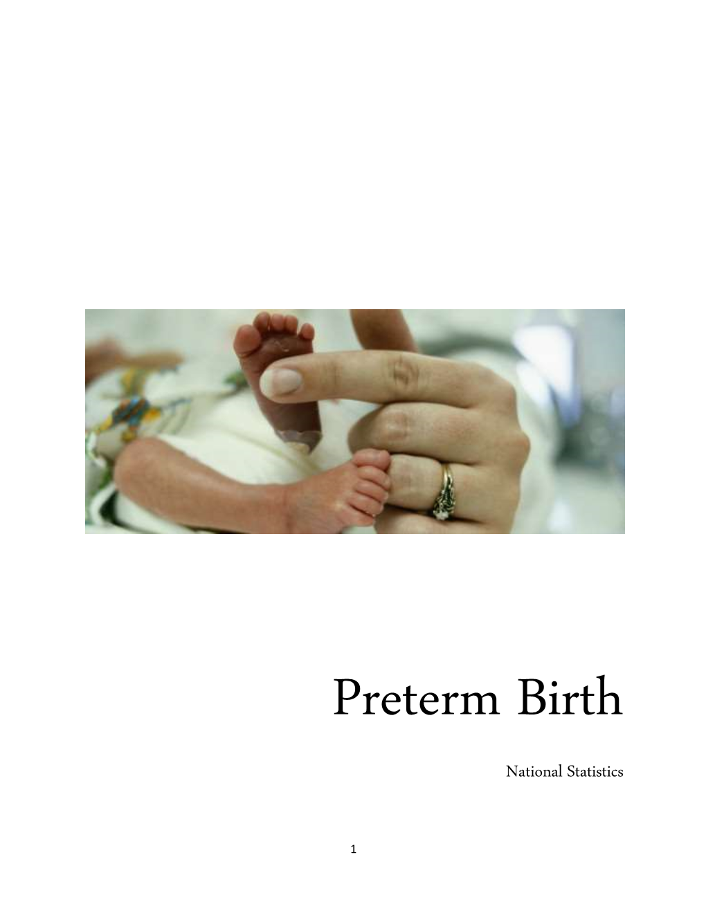 Preterm Birth National Statistics