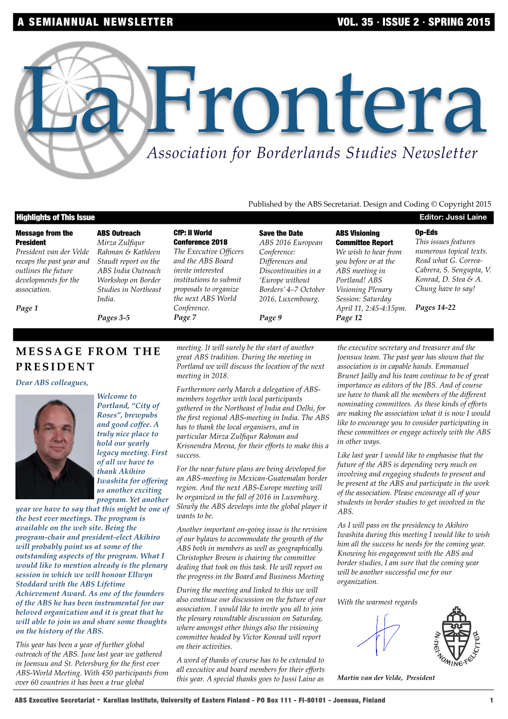 La Frontera 35(2)