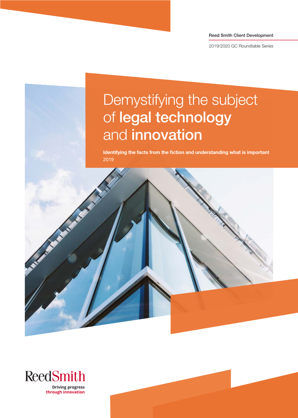 Demystifying the Subject of Legal Technology and Innovation