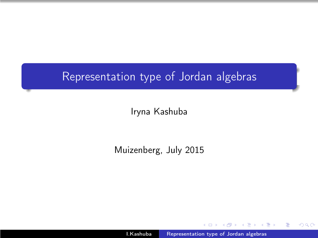 Representation Type of Jordan Algebras