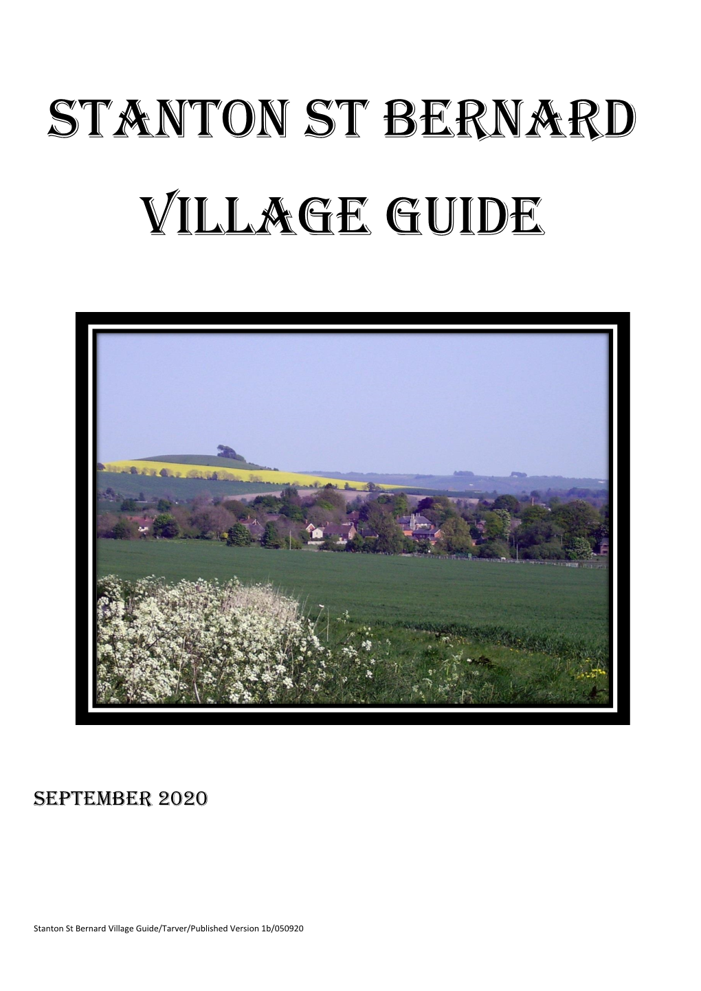 Stanton St Bernard Village Guide