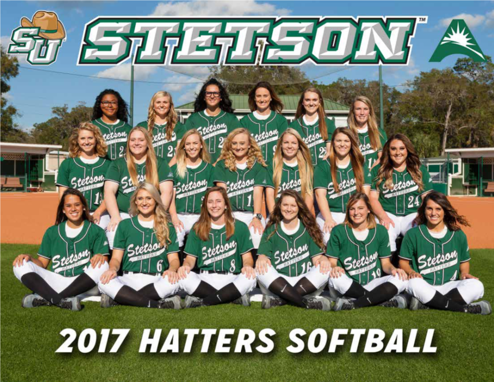 2017 Stetson Hatters Softball