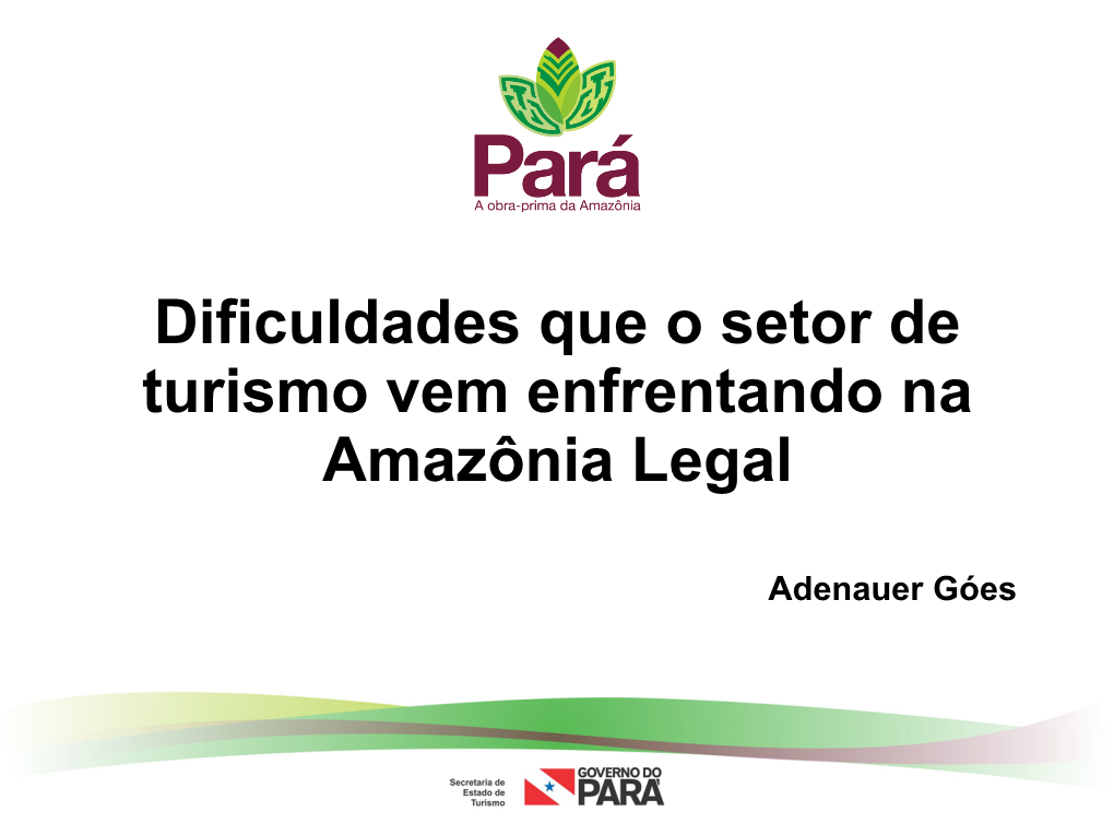 Apresentação Sr. Adenauer Góes