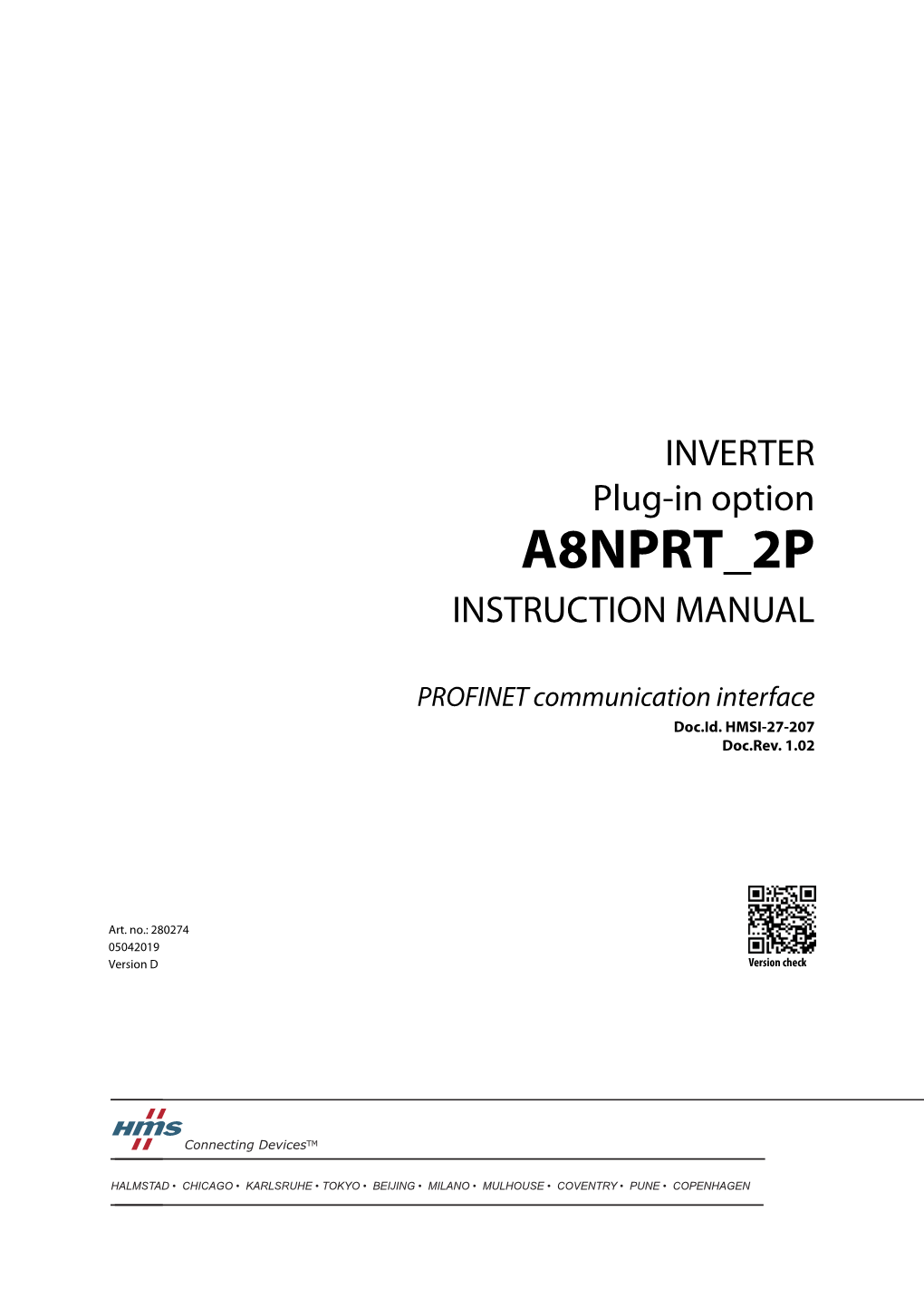 A8nprt 2P Instruction Manual