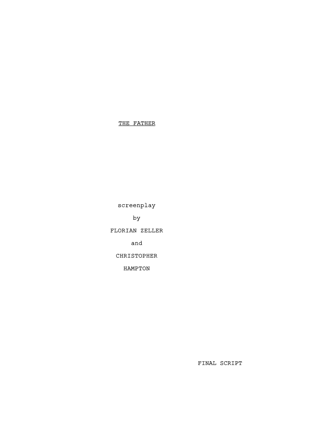 The-Father-Screenplay