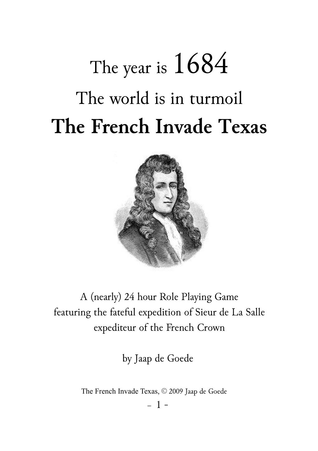 The French Invade Texas