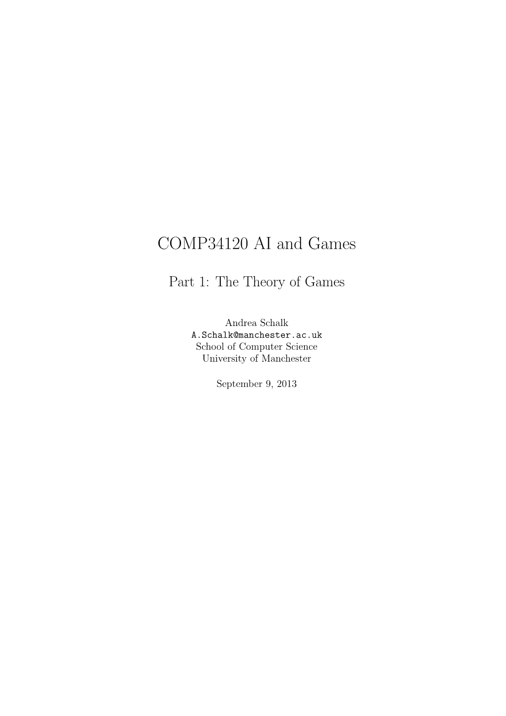 COMP34120 AI and Games
