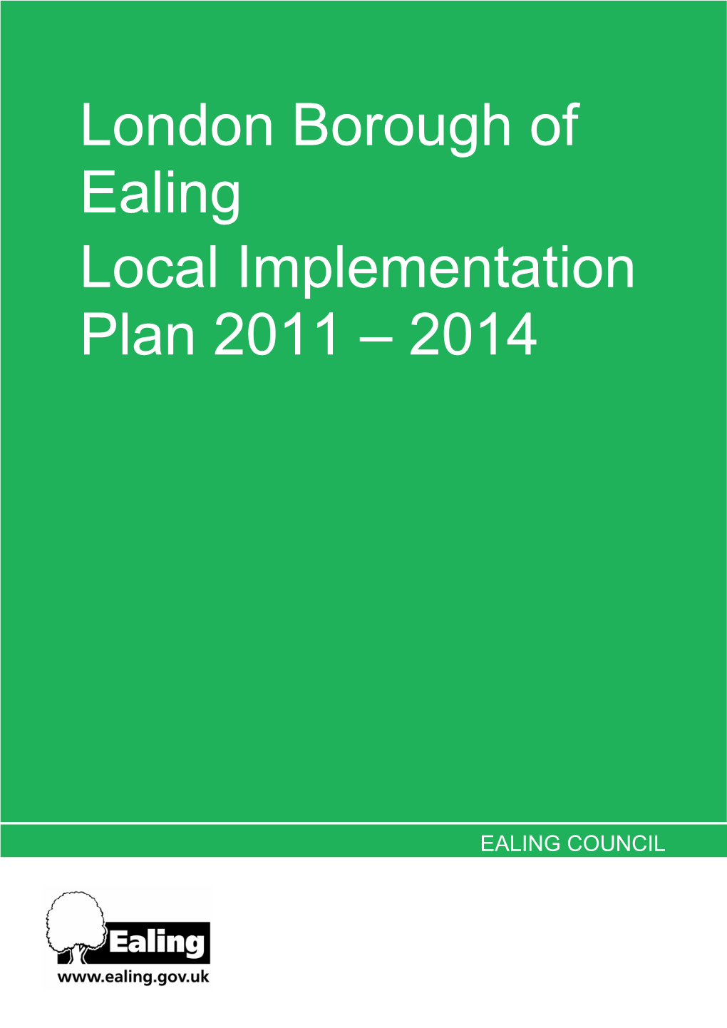 Local Improvement Plan