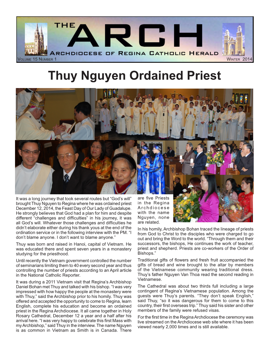 Thuy Nguyen Ordained Priest