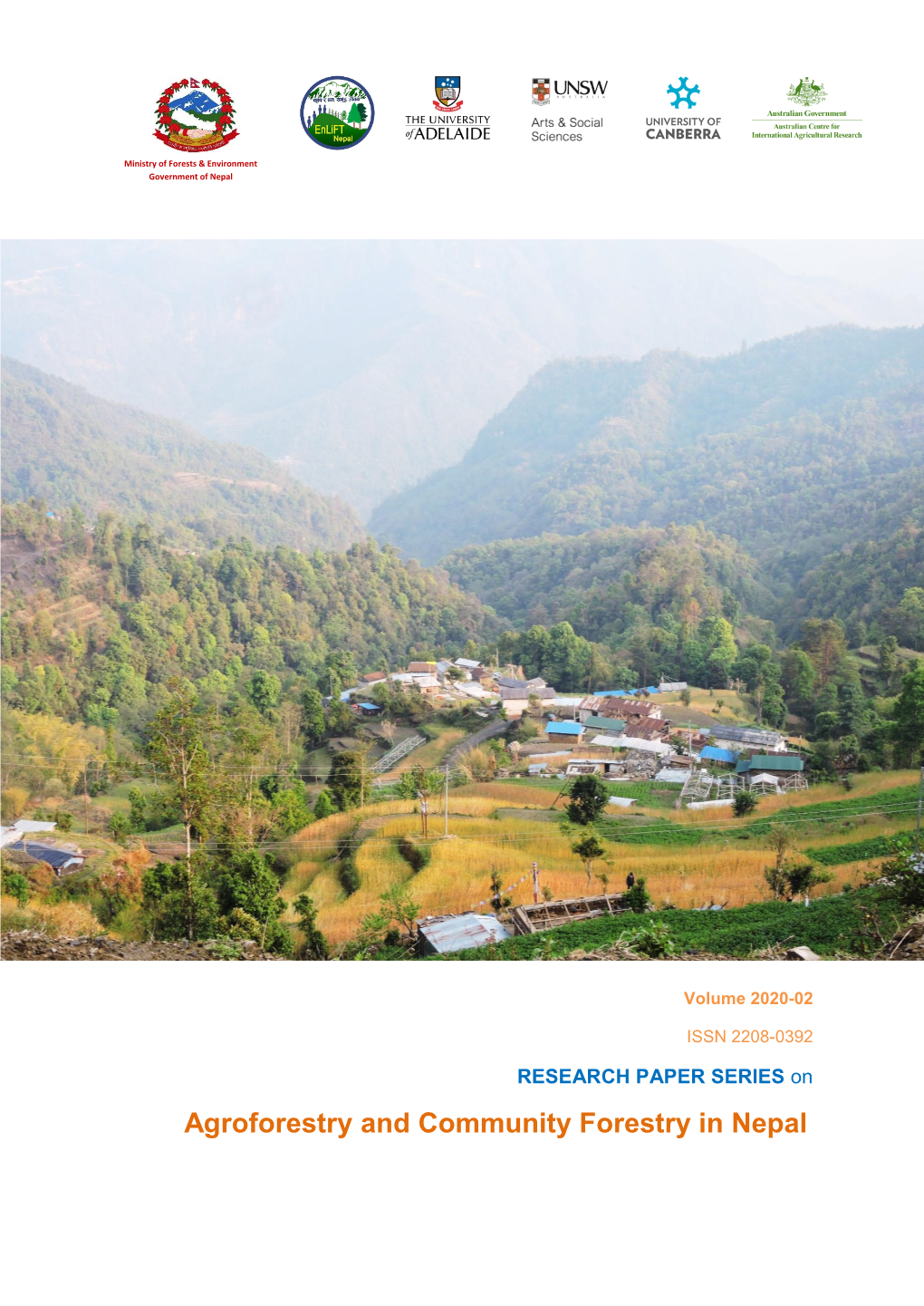 Enhancing Livelihoods and Food Security from Agroforestry and Community Forestry in Nepal