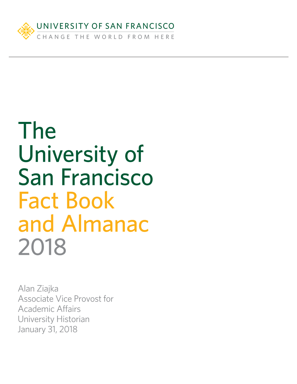 USF Fact Book & Almanac