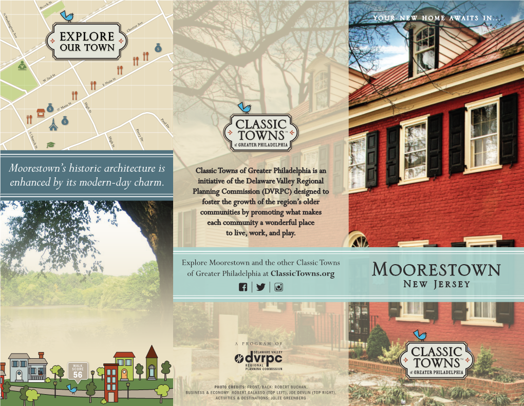 Moorestown’S Historic Architecture Is Classic Towns of Greater Philadelphia Is an Enhanced by Its Modern-Day Charm