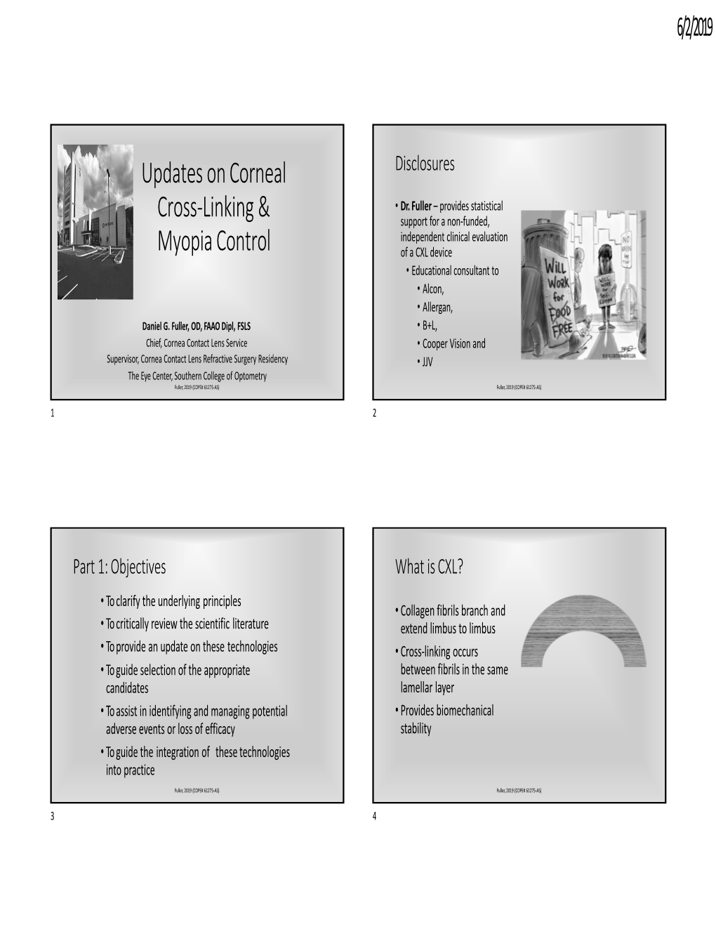 Updates on Corneal Cross‐Linking & Myopia Control