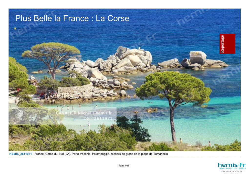Plus Belle La France : La Corse