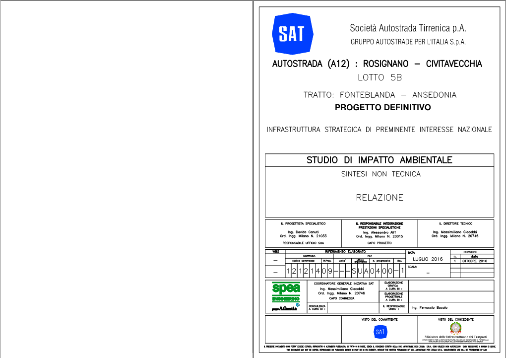 Progetto Definitivo