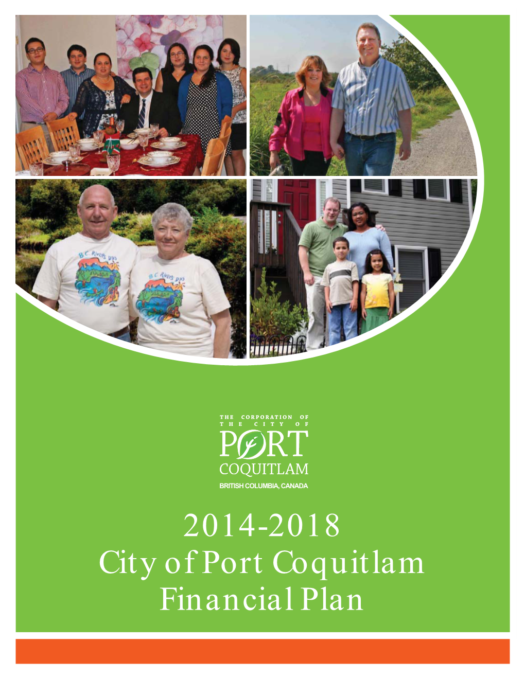 2014-2018 City of Port Coquitlam Financial Plan Table of Contents