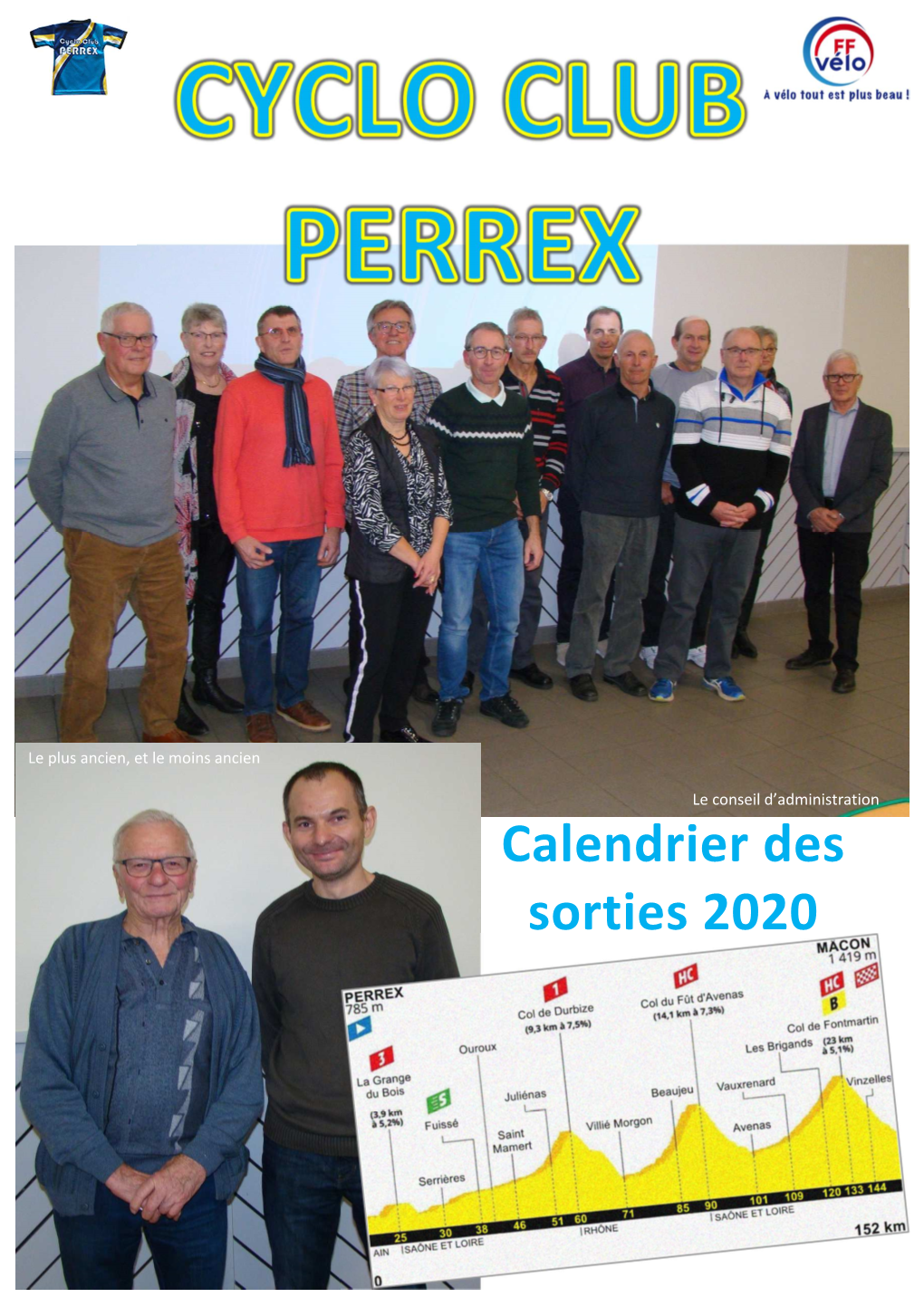 Calendrier Perrex 2020