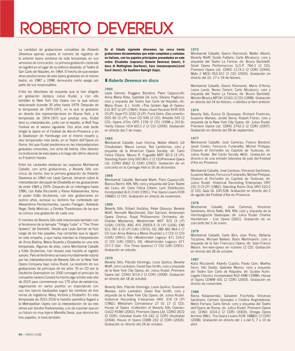 Roberto Devereux