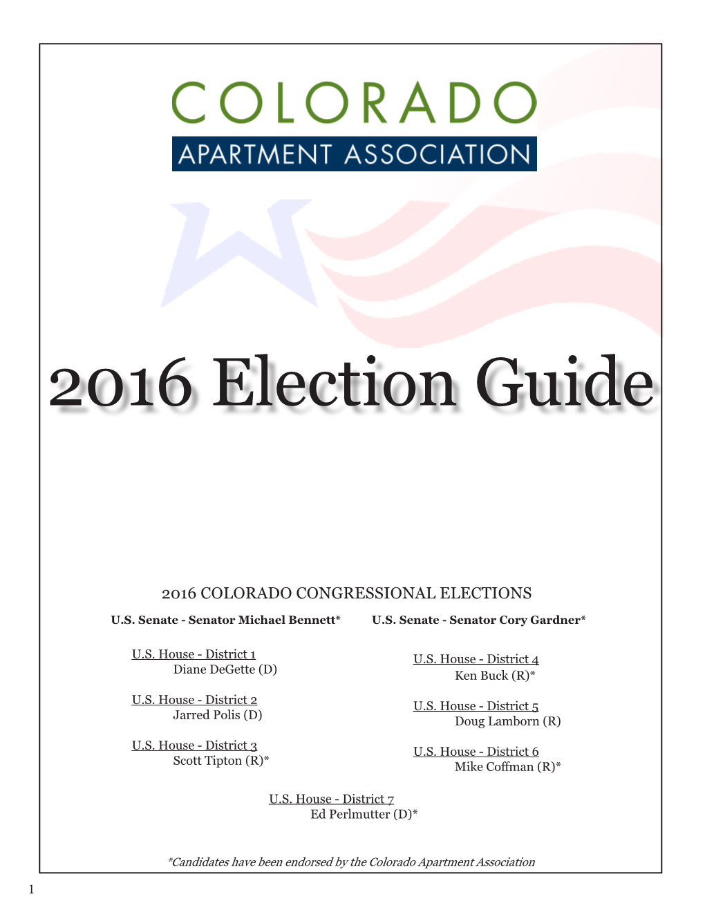 2016 Election Guide