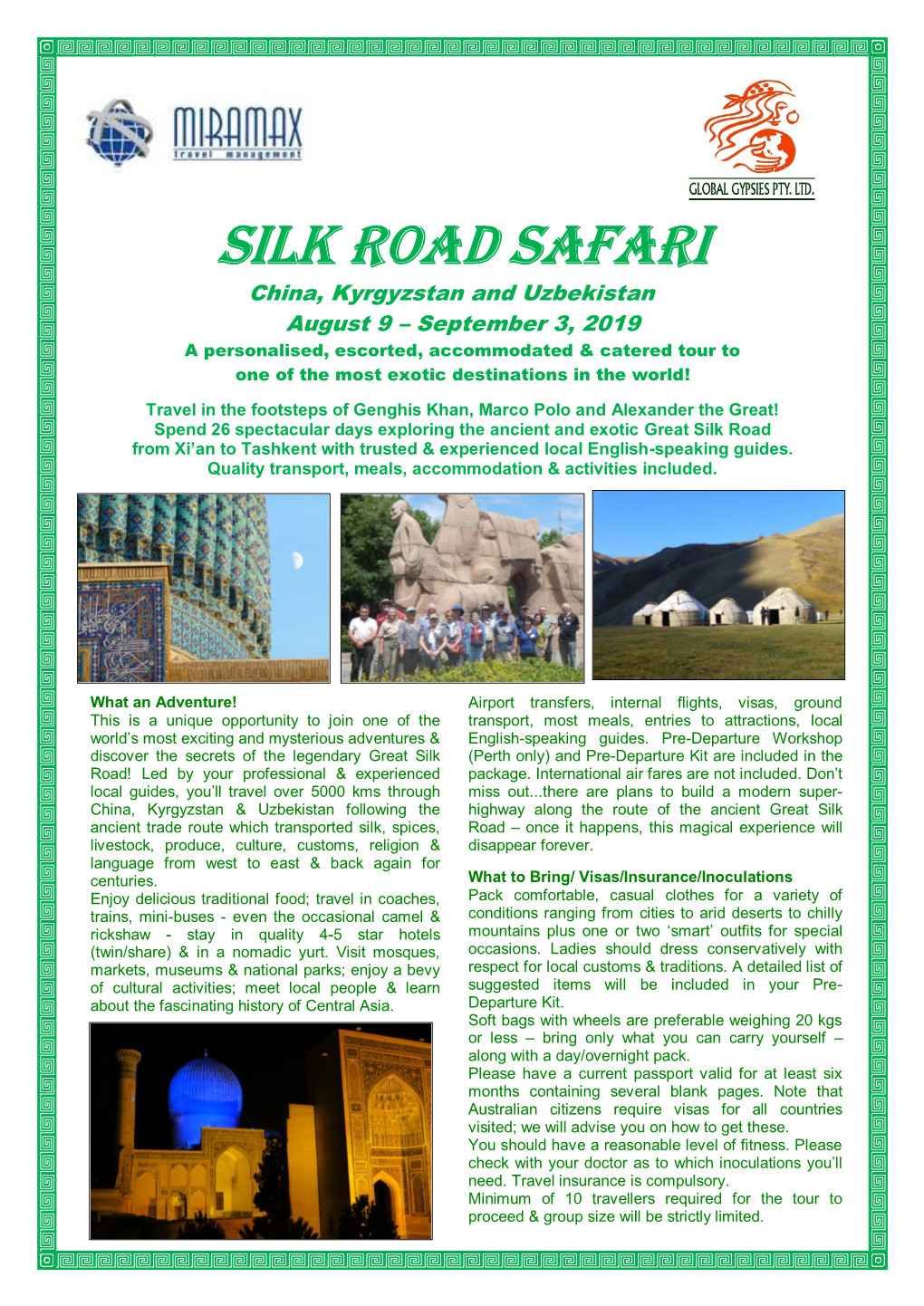 Silk Road Safari