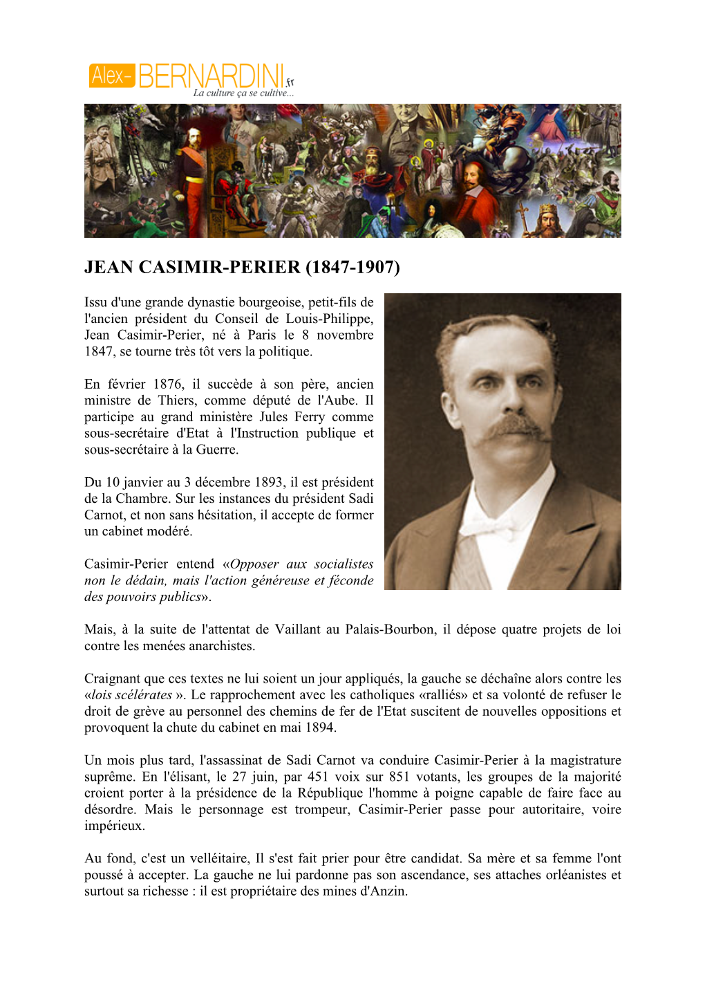 Jean Casimir-Perier (1847-1907)