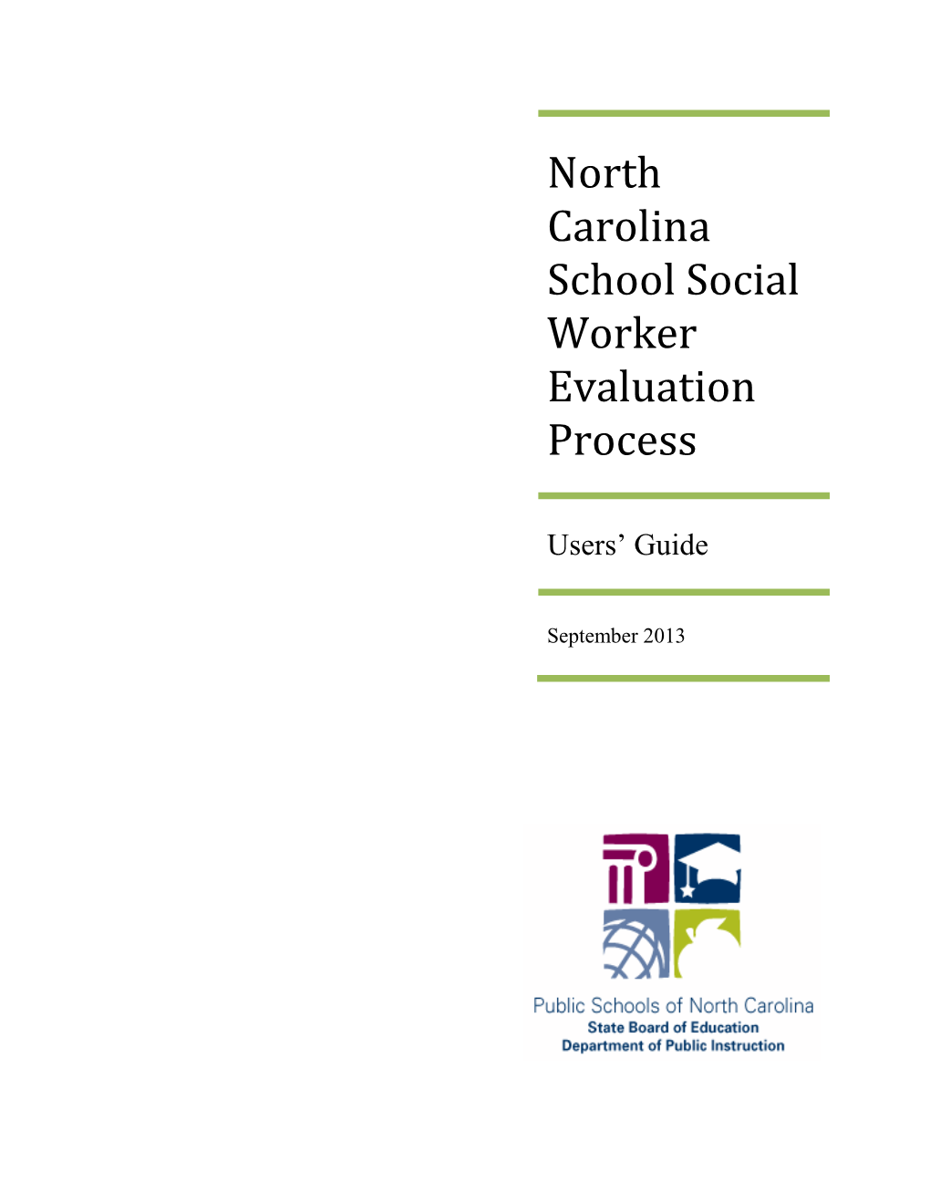 North Carolina School Social Worker Evaluation Process